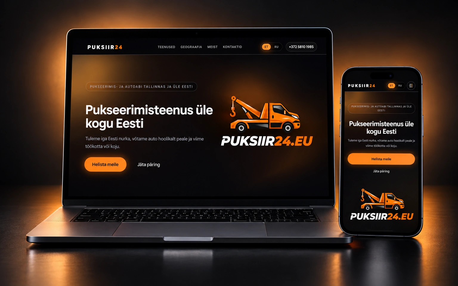 Puksiir24 project